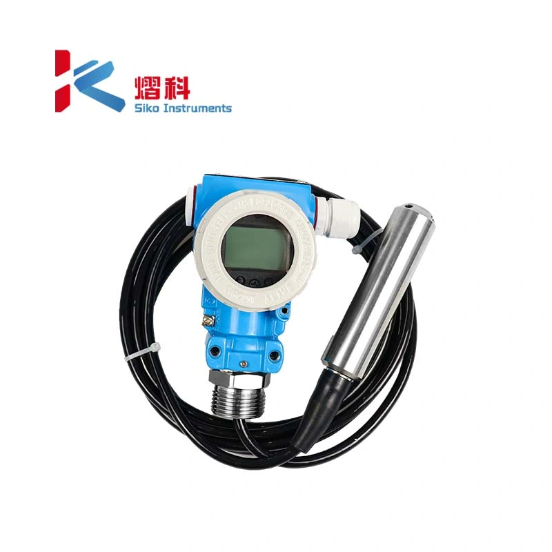 0-100mh2o Water Level Indicator LCD Display Submersible Level Sensor for Borehole Well