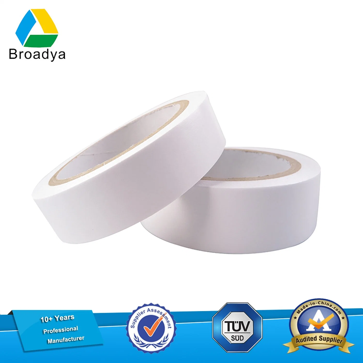 Custom Printing Brand Embroidery Paper Hot Melt Glue Tape