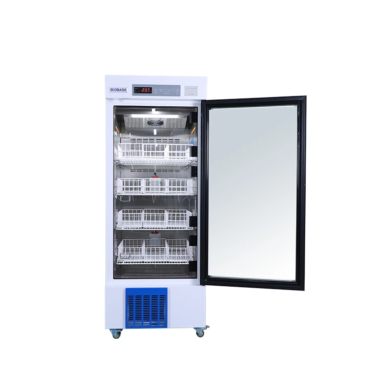 Medical Laboratory Use Refrigerators 296L Blood Bank Refrigerator