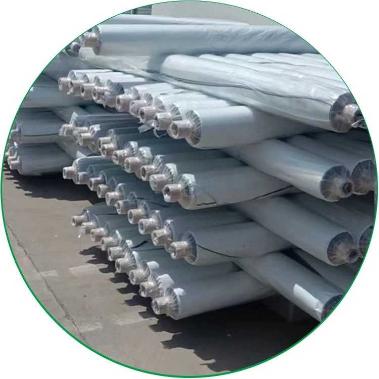 LDPE Film Agricole pour Ensilage Noir et Blanc Feuille d'Ensilage Couverture de Bunker Film Panda pour Serre