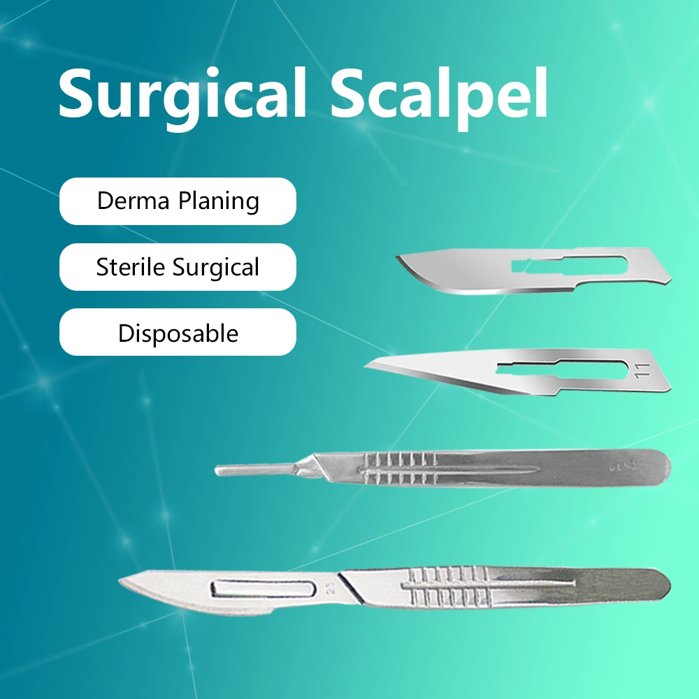 Wholesale/Supplier Price Medical Use Stainless Steel Knife Blade Carbon Steel Disposable Surgical Scalpel Blades