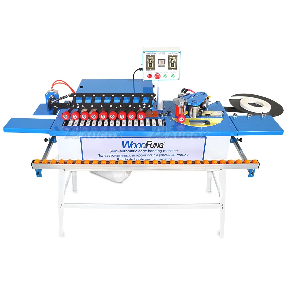 Convenient My06D-2 Mini MDF Melamine Edge Banding Machine Double Side Glue PVC Edge Trimmer