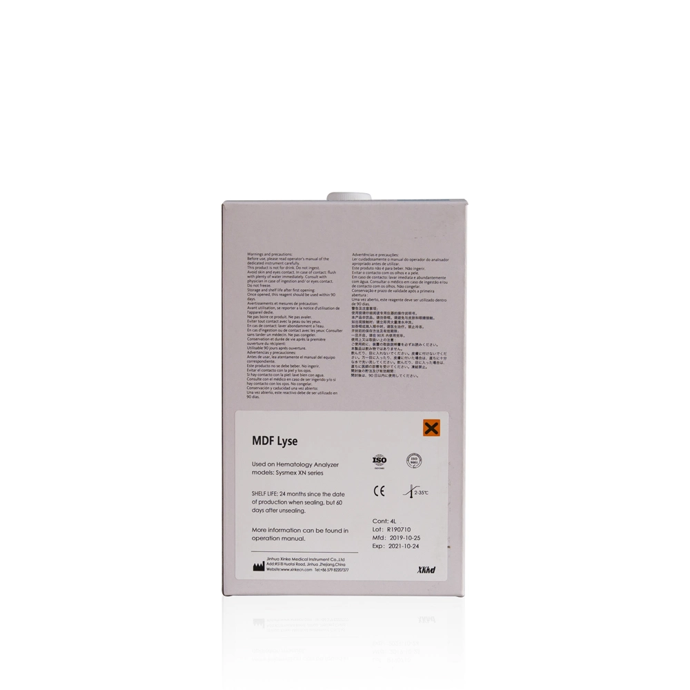 Hematology Analyzer Reagent Lyser-Wdf Suitable for Sysmex Xn Series Ivd Reagent