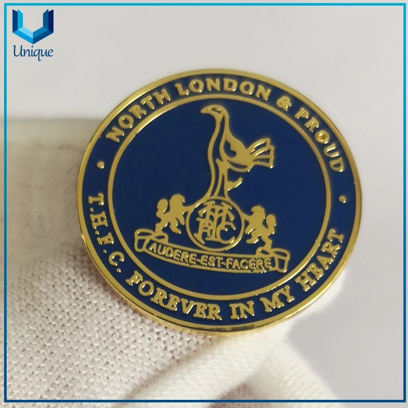 Customize Metal School Emblem, Nickel Plating Hard Enamel School Badge, Organization Mini Lapel Pin for Promotional Gifts