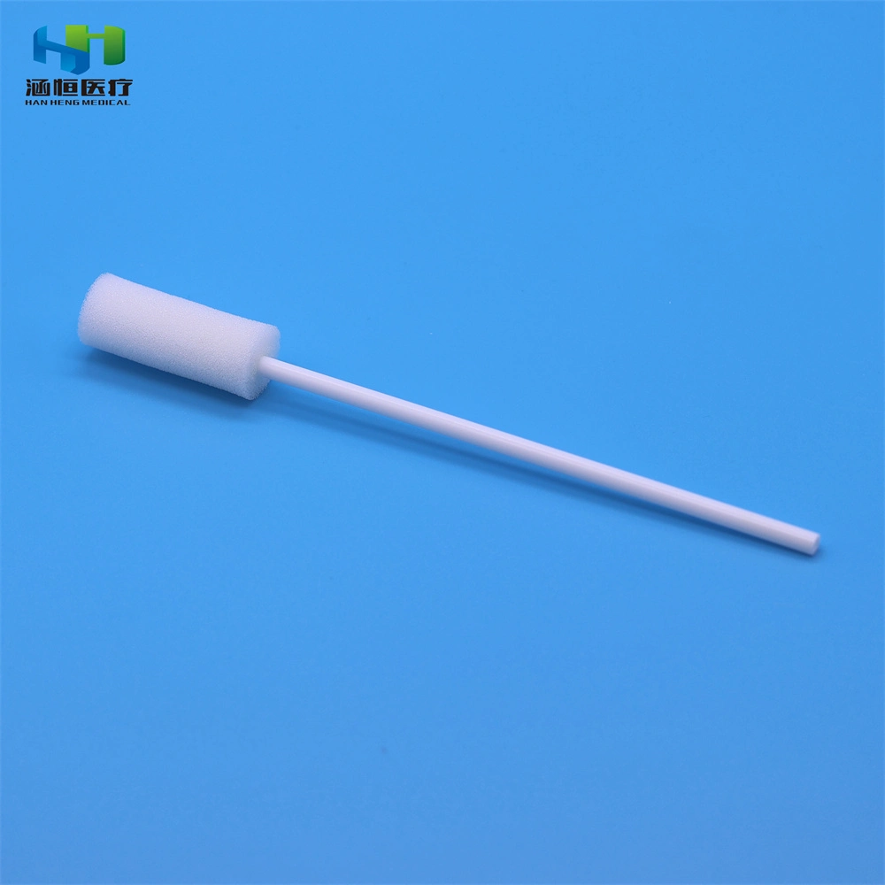 Disposable Sterilized Oral Care Swab Foam Oral Cleaning Swab Medical Sponge Stick Factory Directly Sell