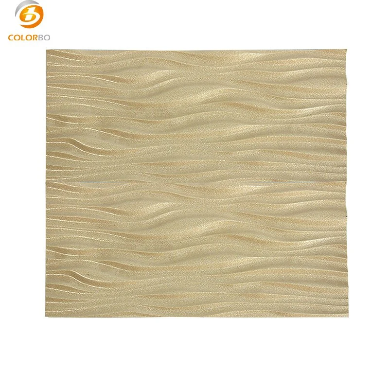 Commercial Office Indoor Decoration MDF Material Grade a Fire Resistance Wall Covering Board Eco-Friendly Painting Surface Sound Absorption Acoustic Wall Panel