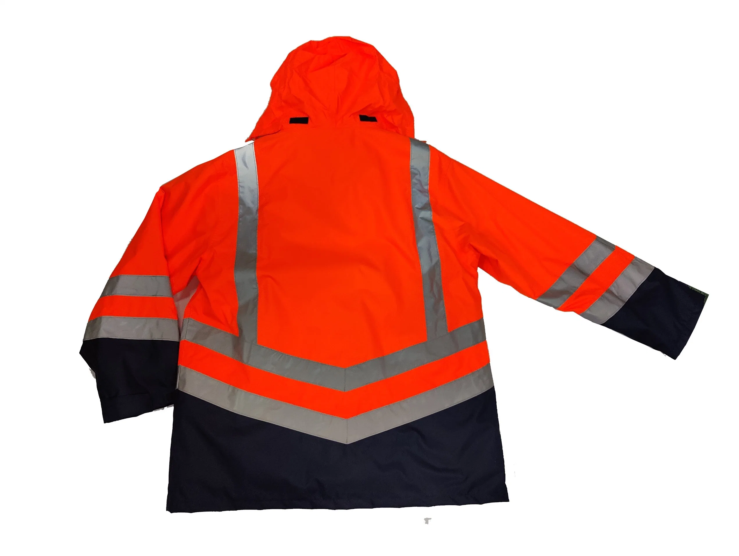 La parte superior de seguridad Venta de Ropa de trabajo reflectante Chaqueta de invierno Hola hombres Ropa de trabajo de construcción