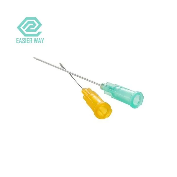 Aiguille hypodermique jetables pour seringue pour injection