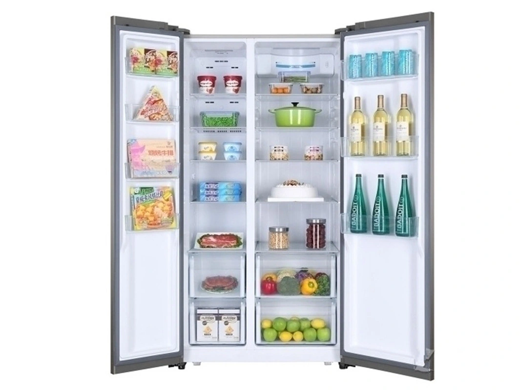 Small Power Haushalt BCD-629wdgg Kühlschrank, Multifunktions-Smart-Kühlschrank mit Doppeltür