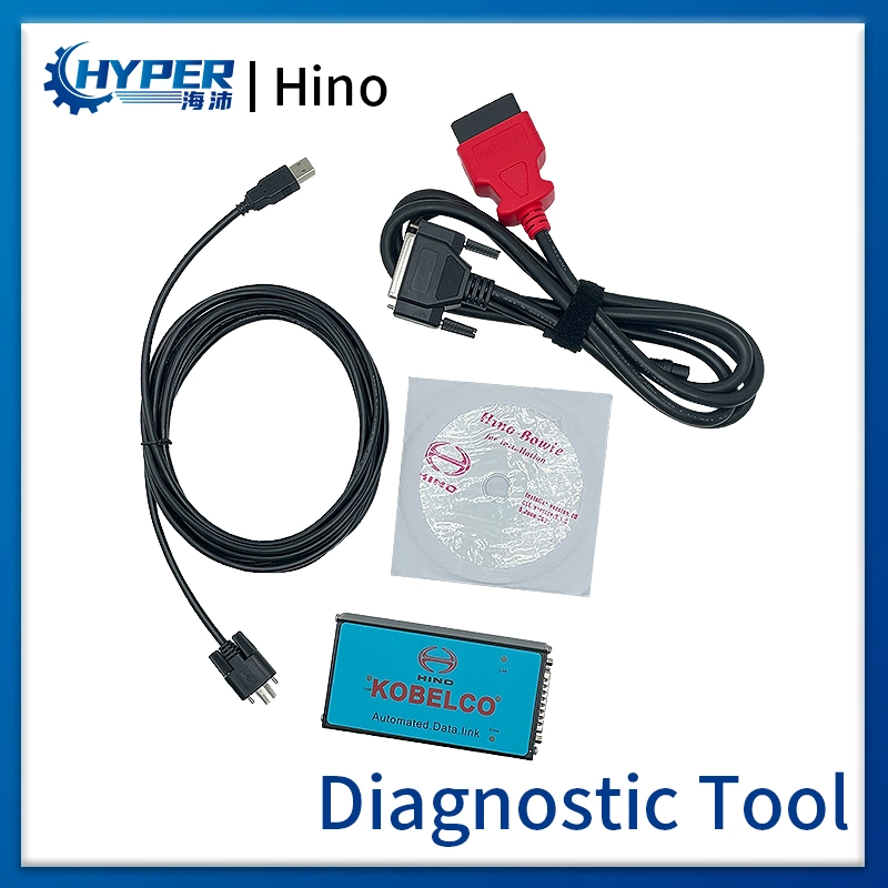 Outils de diagnostic de camion Hino Car Truck Sh27-W Nexiq 125032 Outil de diagnostic de camion USB Link Excavatrice