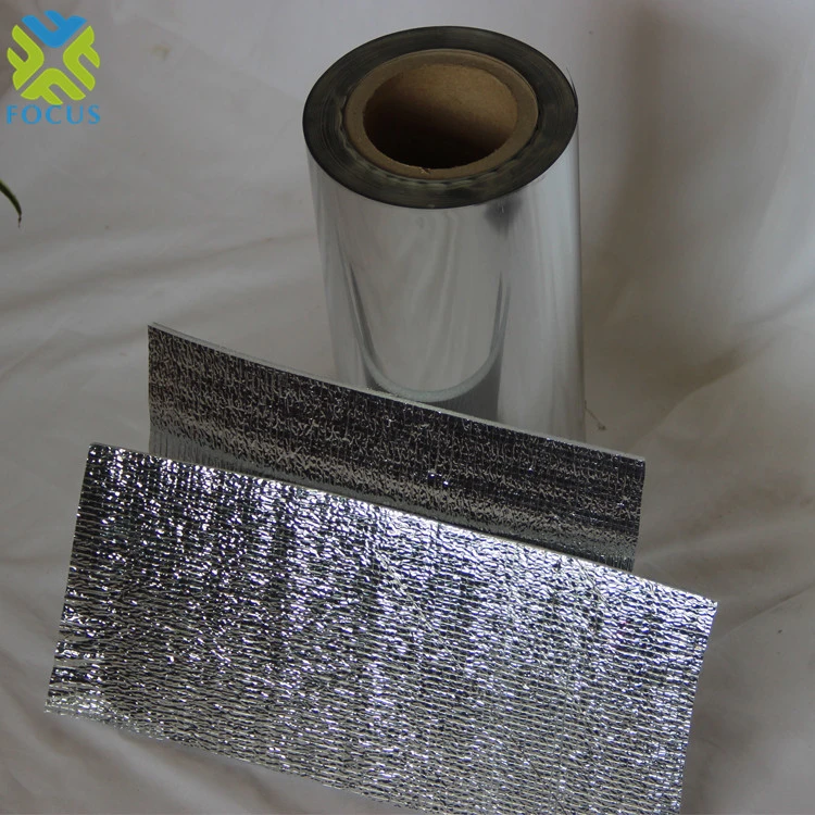 Heat Insulating Material Metallized Pet PE Extrusion Barrier Film