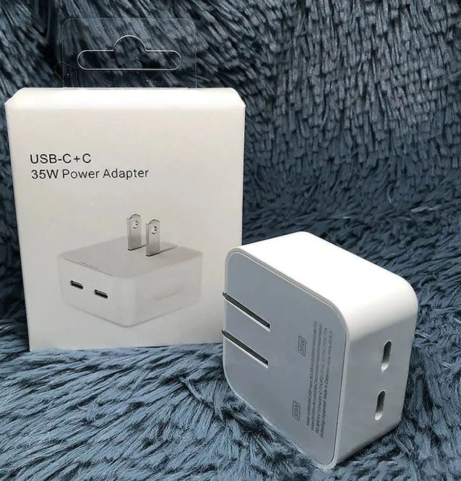 35W USB Power Adapter Original OEM Quality Us Au UK EU Plug AC Home Wall Charger for Phone with Original Packaging and Logo