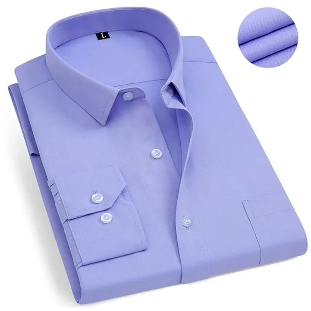 Wholesale/Supplier Logo Custom Cotton Business Casual Slim Fit Men Dress Shirts