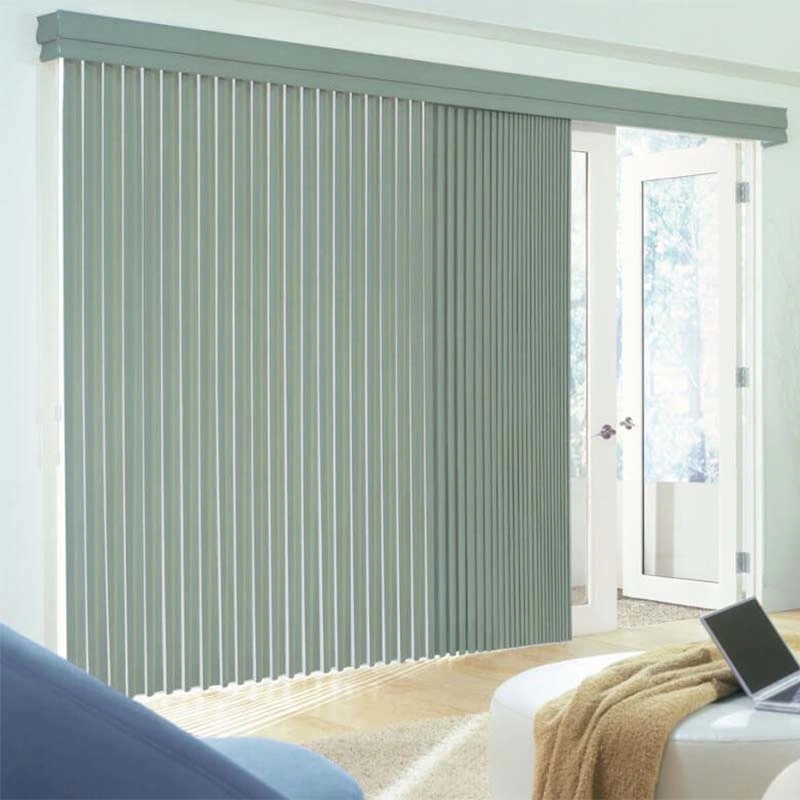 Modern Household Office and Hotel Window Sunshade PVC Vertical Blinds