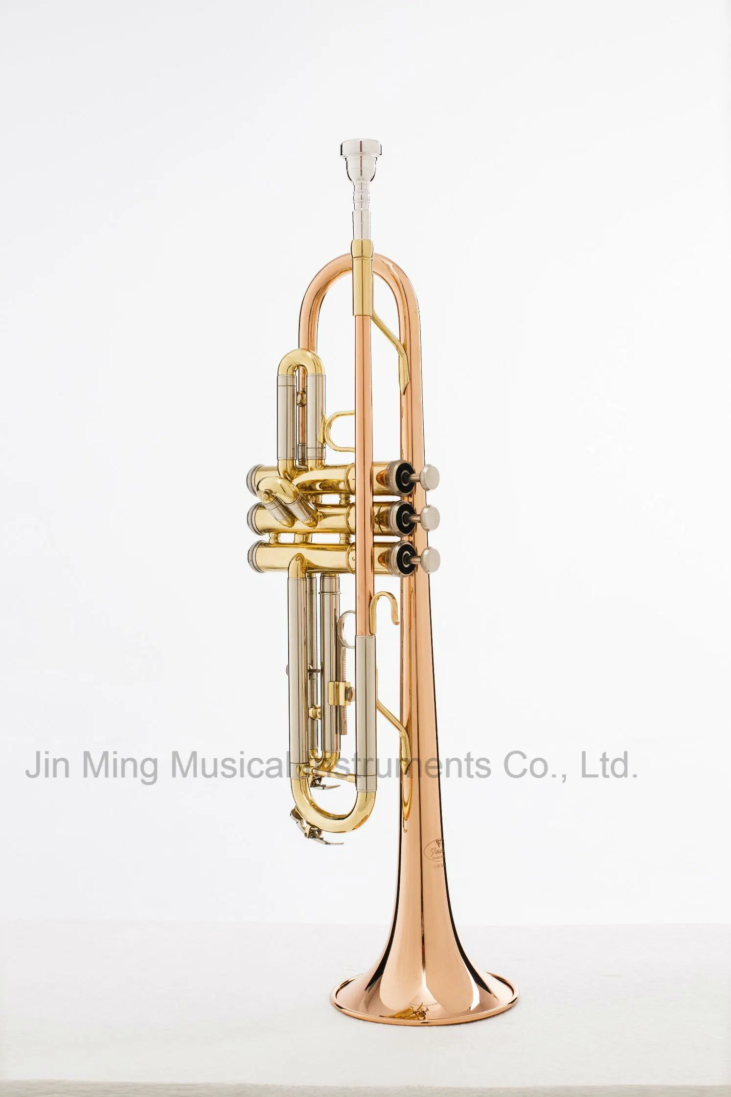 Rosebrass/Copper Body Trumpet Gold Lacquer Good Quality Cheap Price