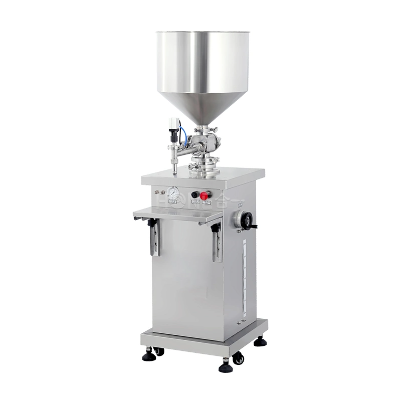 Hone Vertical Semi Automatic Filling Machine for Liquid Filler High Viscous Products Cosmetic Cream Ointment Paste Filler Machinery