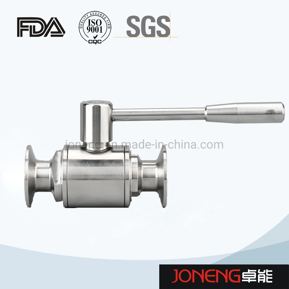 Stainless Steel Sanitary Half Encapsulated Food Grade Manual Ball Valve