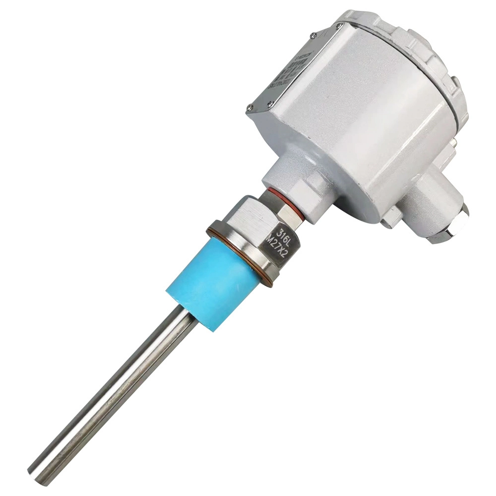 Gas, Liquid Non-Display Type K Sensor Display 4-20mA Output Pressure Temperature Transmitter New MD-Tb