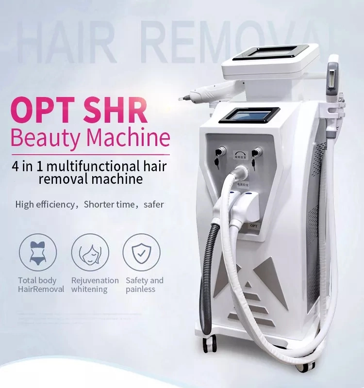 3 en 1 ND multifonction laser YAG Laser Tattoo dépose l'IPL RF Hair Removal Machine