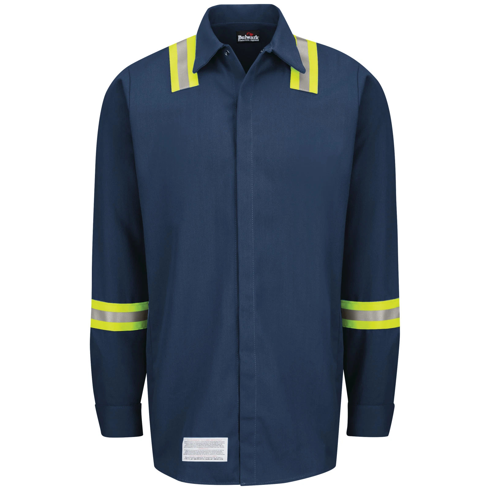 Reflective Stripes Safety Flame Retartant Work Clothes Shirt for High Risk Industries