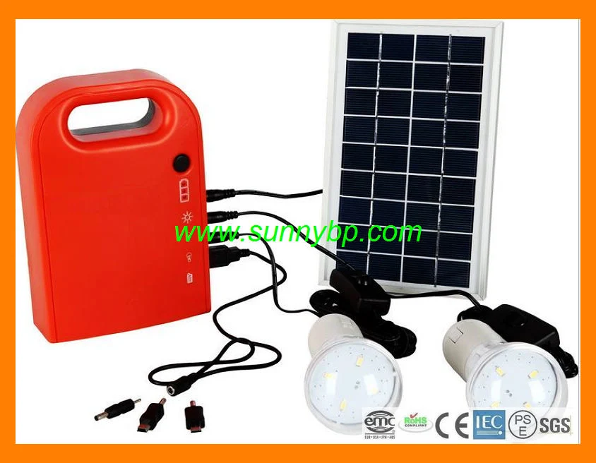 Generador solar portátil 50W Kit de Energía (SG1250)