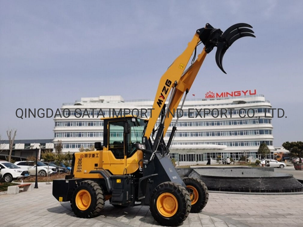 Strong Loader with Wheels and 360 Rotary Fork