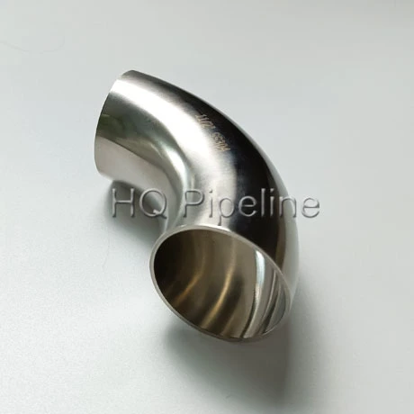 Sanitary 90 Elbow A270 Stainless Steel Pipe Fitting