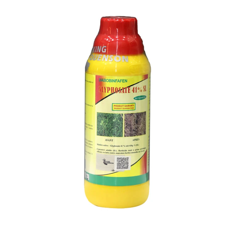 El rey Quenson Weedicide herbicida entrega rapida 95% de glifosato Tc 360 G/L SL