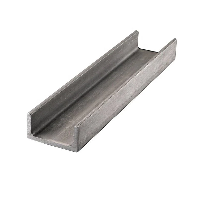 Factory Supply Q235B/Q355b Galvanized U Shaped Channels Profiles Carbon Steel Bar Standard Size with High quality/High cost performance 