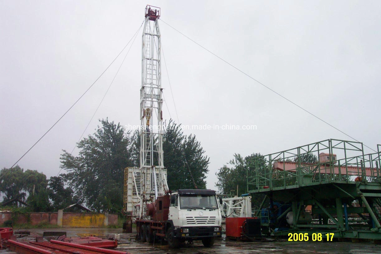 Servicio API XJ250 Reacondicionamiento Rig 50t/70t montada en camión de plataforma de perforación de petróleo Zyt equipos para reparar el pozo de petróleo