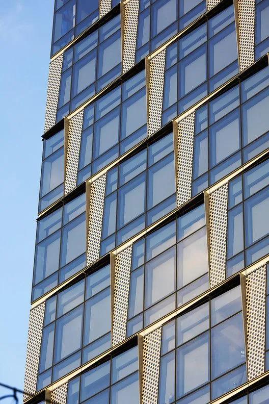 Wandverkleidung Riesige Vorhang Wand Eintisierte Glas Vorhang Wand