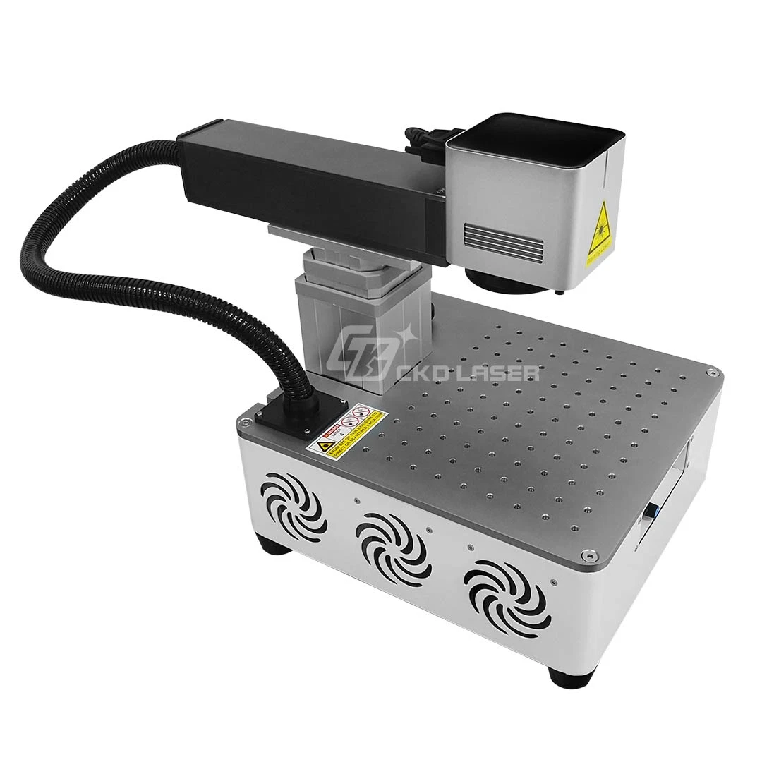 22kg Portable Fiber Laser Marking Printing Machine for Brass