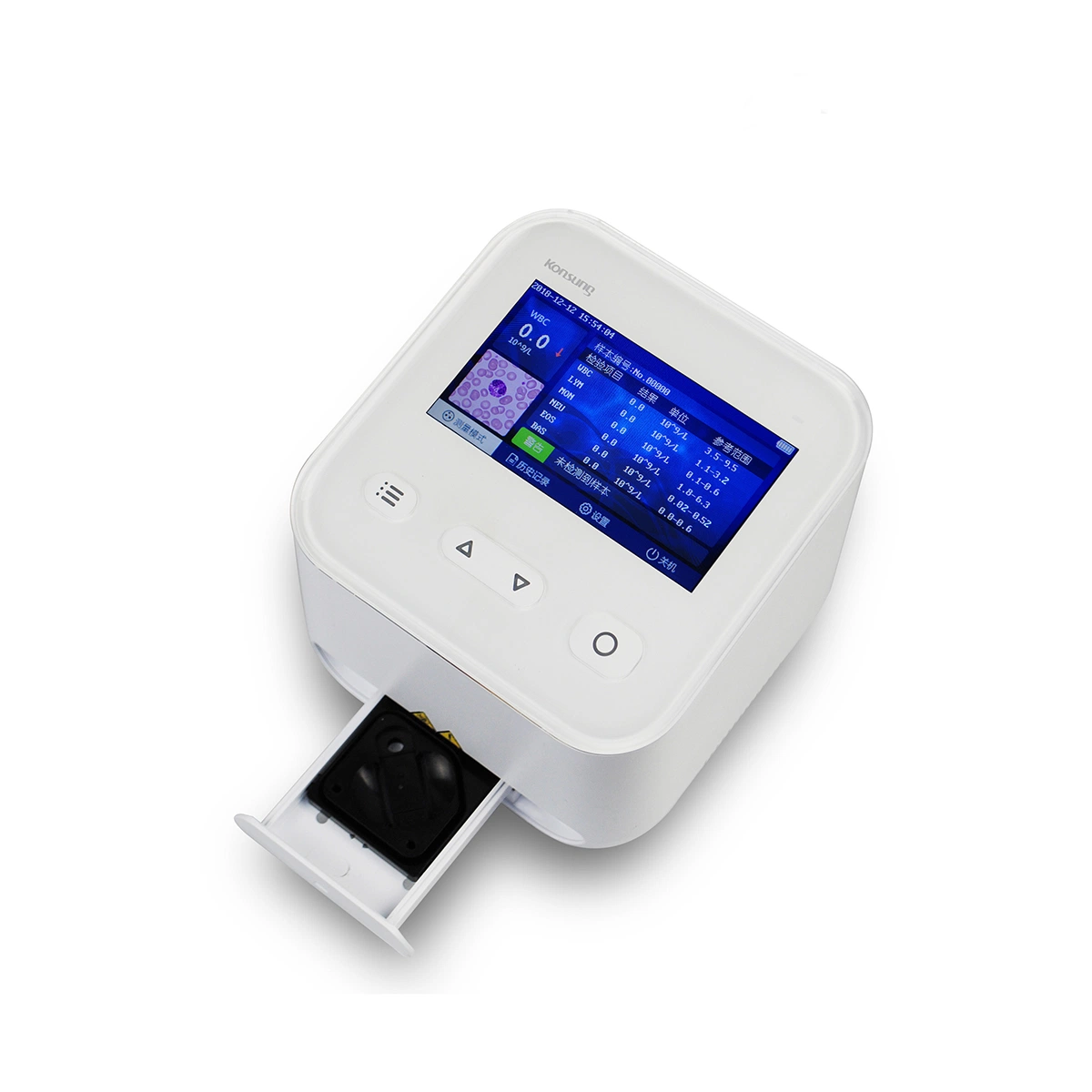 CE&Cfda Approved High-End Microfluidics Chips Blood Test Cbc Analyzer Wbc Analyzer for Medical Use