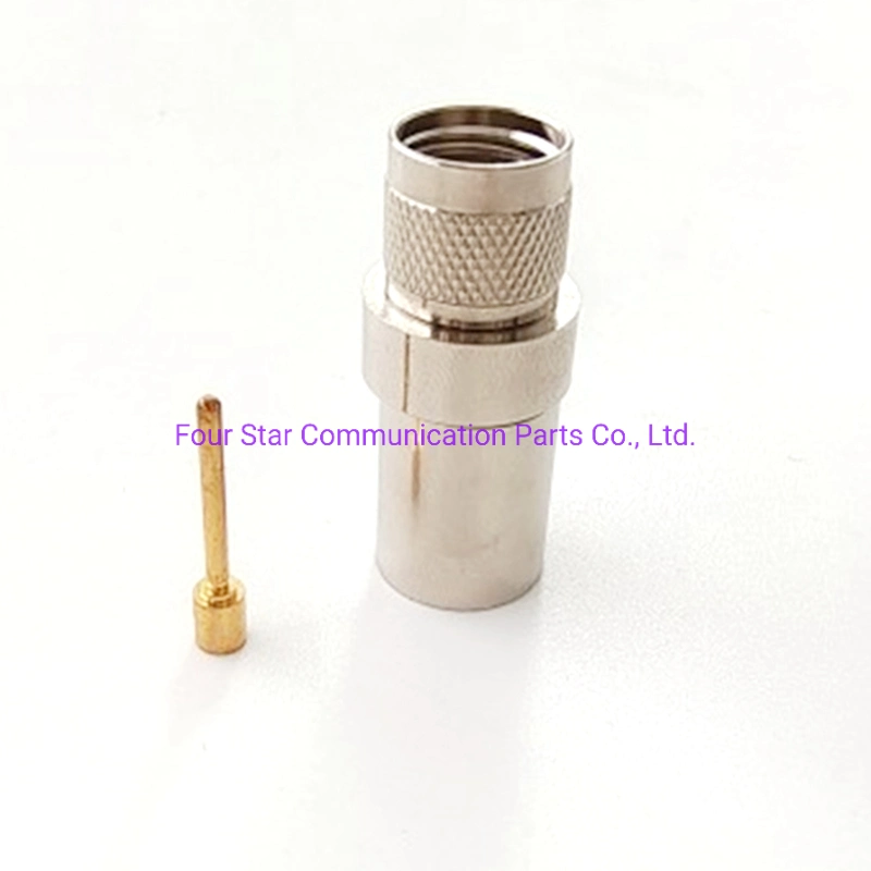 Coaxial Cable LMR400 Antenna Wire Electrical Waterproof Mini UHF Pl259 Male Plug Crimp RF Coaxial Connector Terminals