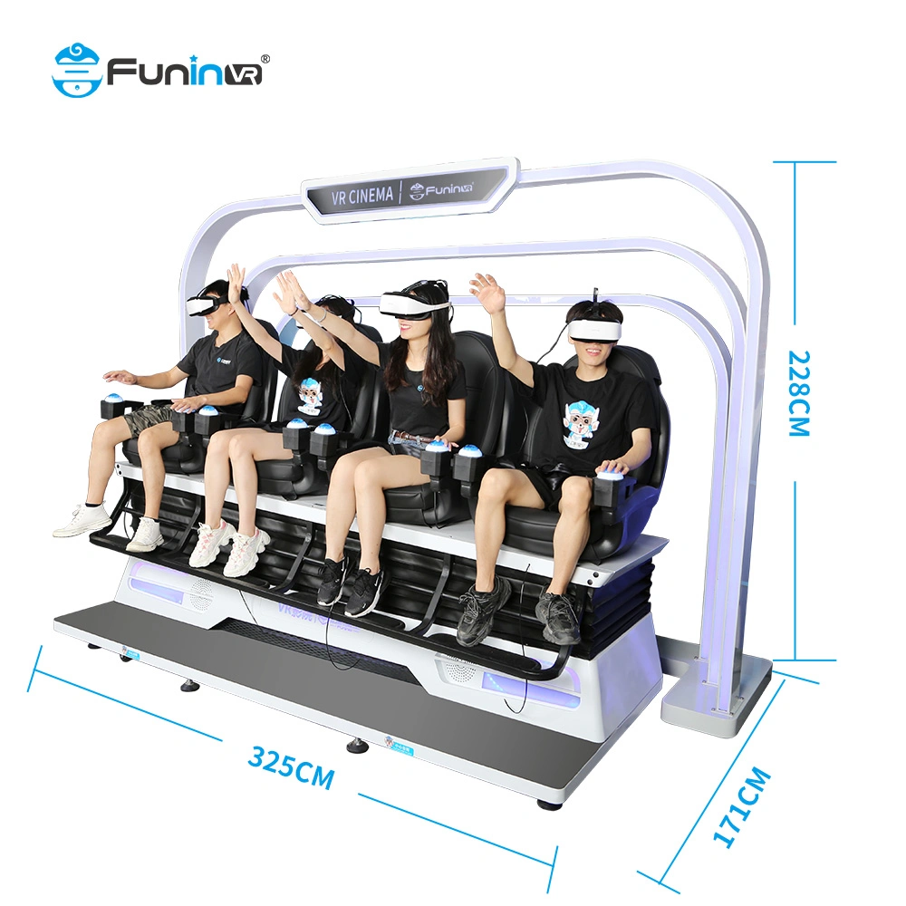 Vr Shooting Interactive Game Machine 4 Seats