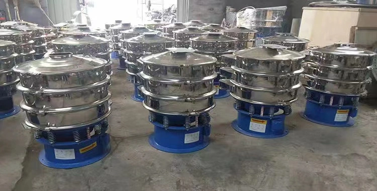 China Fabrik Preis Hohe Qualität Edelstahl Elektro Pulver Slurry Partikelfiltration Vibrationssieb Maschine