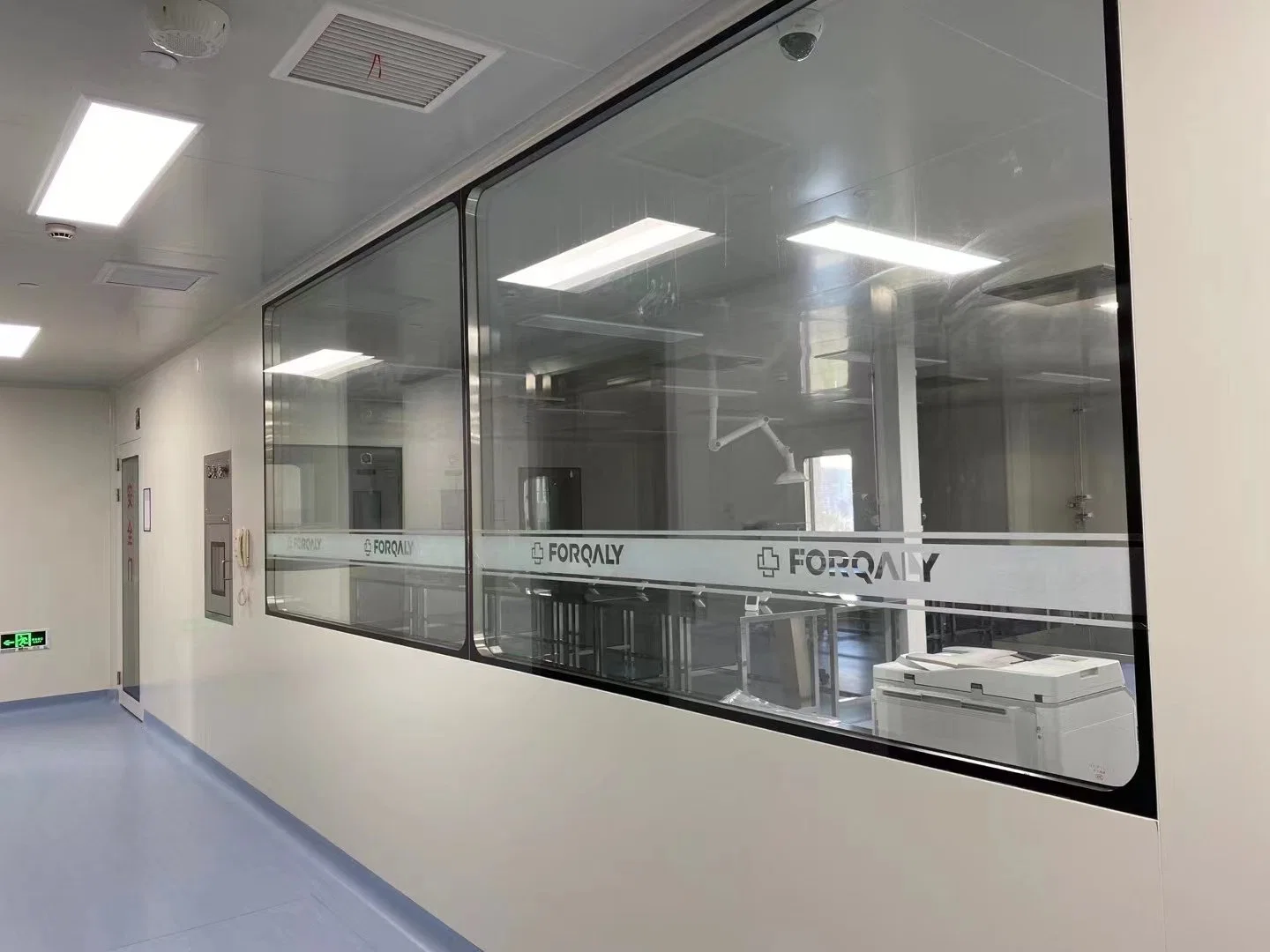 غرفة تنظيف صيدلية مع مشروع ترنكي هندسي في شركة FFU Cleanroom