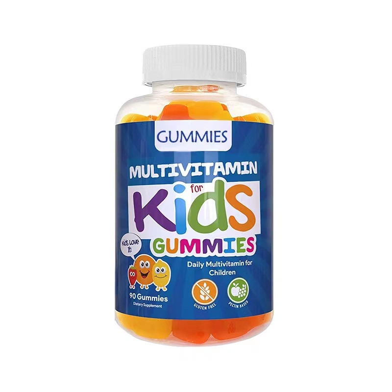 OEM Vegan Multivitamin Gummy Sugar and Allergen Free Supplements for Kids
