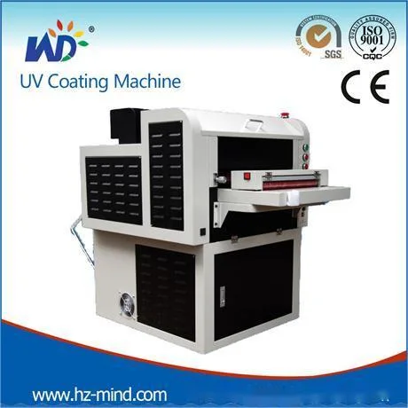 Multi-Roll 4 Rollers 24inches CNC UV Coating and Embossing Machine