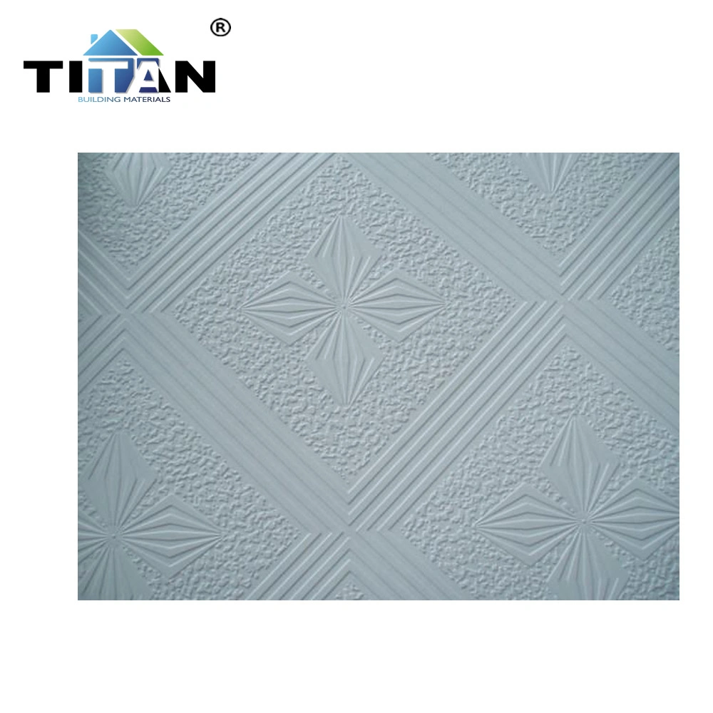 Decorative Laminated PVC Gypsum Ceiling Board Building