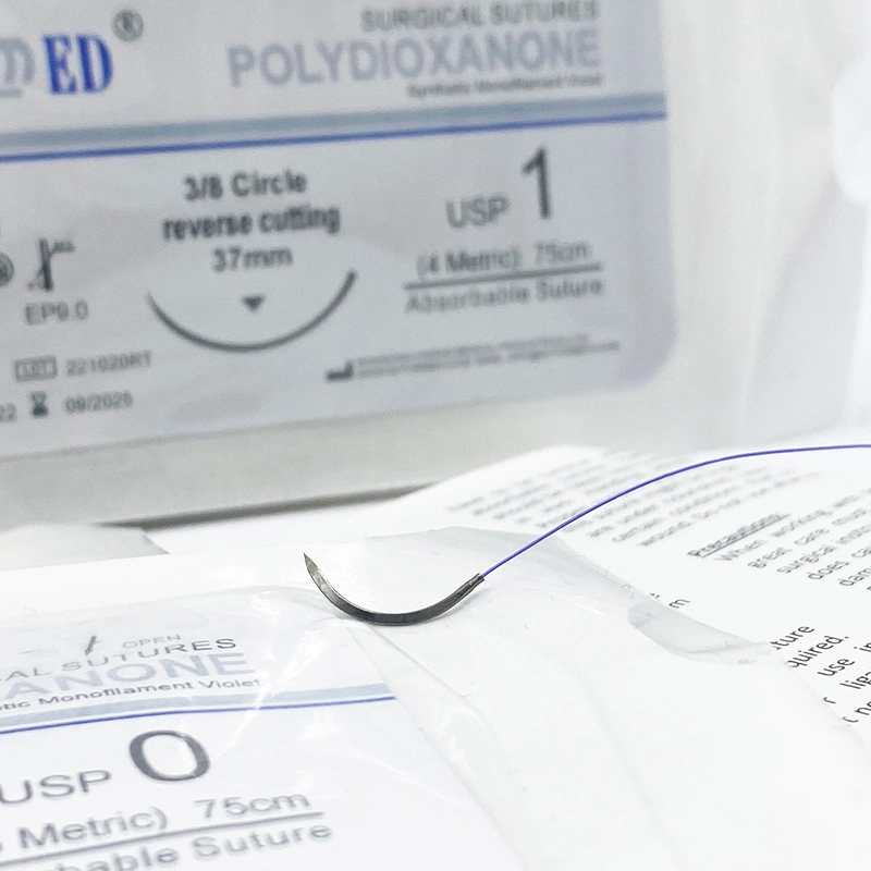 Pdo Surgical Suture with Needle for Surgery/Haidike Medical