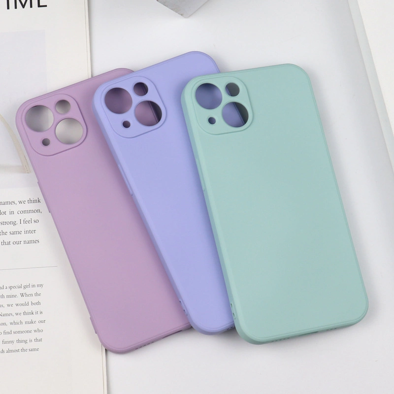 for iPhone 13 Silicone Cases Mobile Phone Accessories Cell Phone Cover Silicone Phone Case Wholesale/Supplier for iPhone 11 12 PRO Max for Samsung Mobile Phone Housing