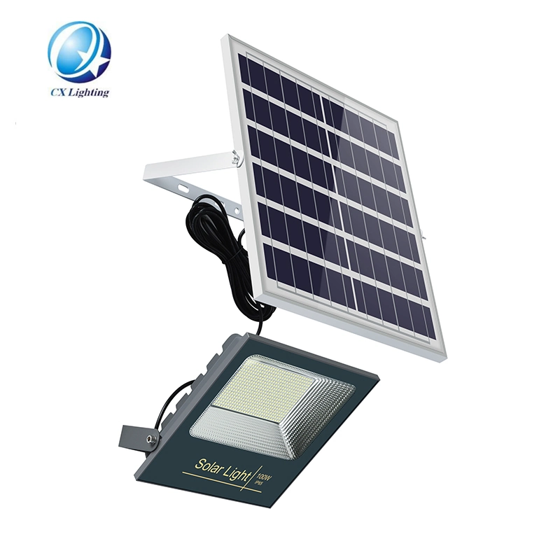 Outdoor Solar Garden Light 10W 25W 40W 60W 100W 200W 300W Outdoor Lighting Projector Solar LED Flood Light