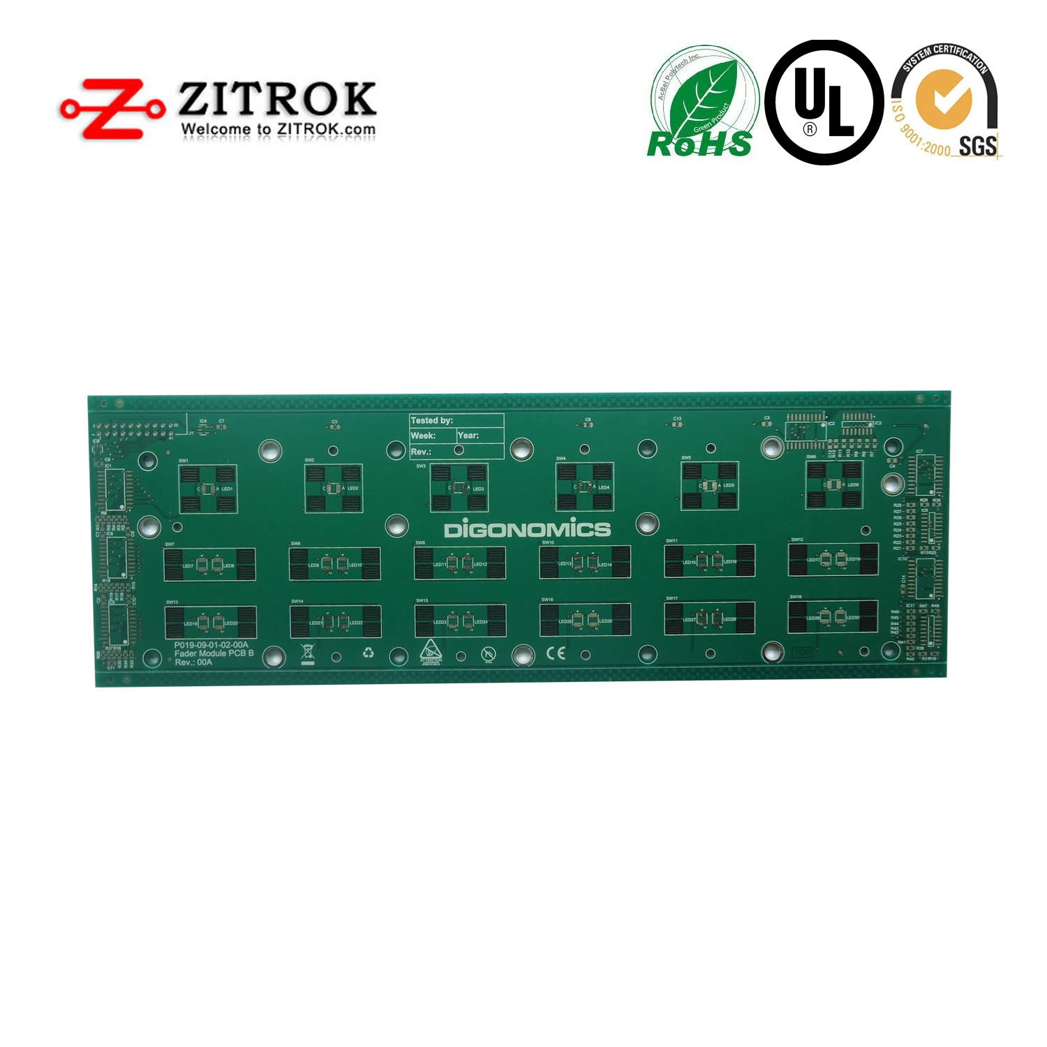 Multilayer PCB Board Prototype and Mass Production with UL Certificate