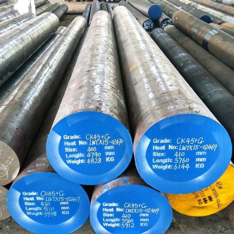 42CrMo 35CrMo Q195 Q235 Ss400 A36 En8 Ck45 Carbon Alloy Steel Round Bar Metal Mild Steel Ms Iron Rod 5sp/3sp Section Steel Billet Price