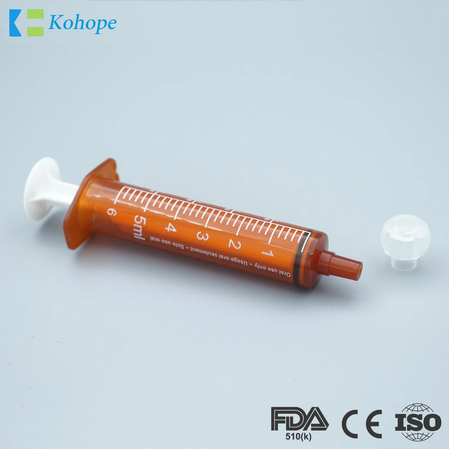 Professional Promotion 50ml Medical Colorful Single Use Sterile Syringe