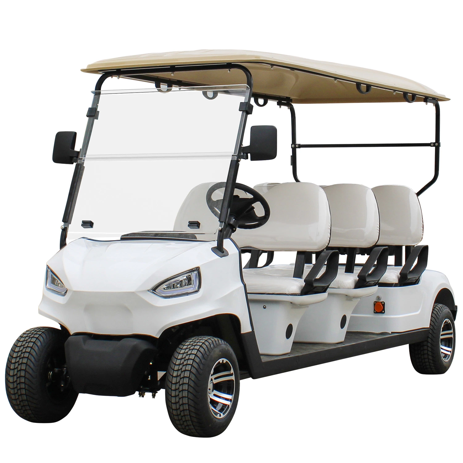 Hot Sale Kds Motor 5kw Wuhuanlong 2930*1350*1950 Jiangsu Electric Vehicle Golf Car with CE