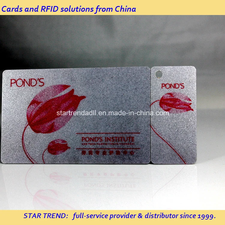 PVC/Pet/Paper Barcode Card Customized Cmyk Printing