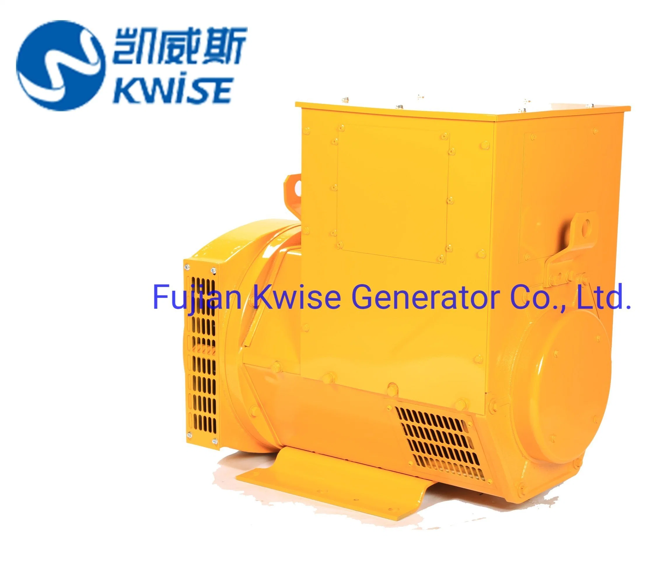 Kwise 50 kVA Low Temperature Rise and Long Service Life 3 Phase Single Bearing Synchronous Alternator Diesel Engine Generator