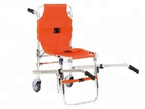 Silla de aluminio médico de aluminio Stair Stretcher para discapacitados Transporte arriba Y escaleras abajo